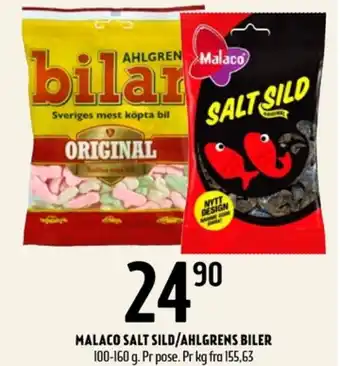 Coop Prix Ahlgrens biler godterier tilbud
