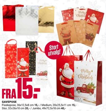 Europris Ukjent gavepose tilbud