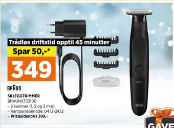 POWER Skjeggtrimmer tilbud