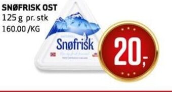 Bunnpris Snøfrisk Ost tilbud