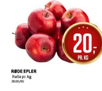 Bunnpris Røde Epler tilbud