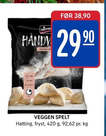 Rema 1000 Veggen spelt tilbud