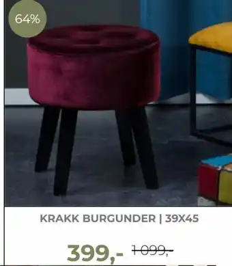 Krakk Burgunder 39x45