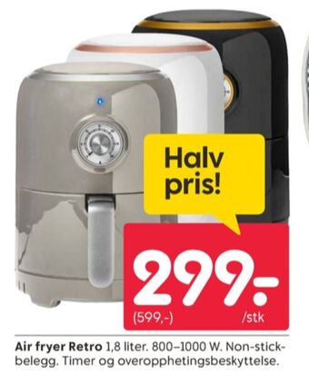 Rusta Ukjent airfryer tilbud