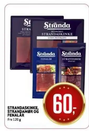 Bunnpris Strandaskinke, Strandamør Og Fenalar tilbud