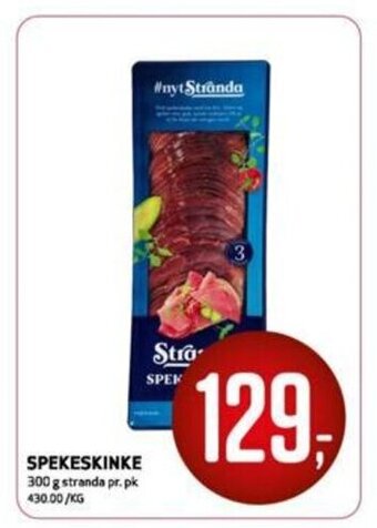 Bunnpris Spekeskinke tilbud