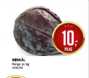 Bunnpris Rødkål tilbud