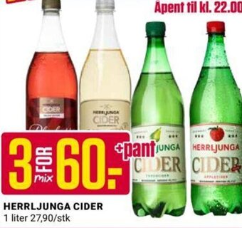 Europris Herrljunga Cider tilbud
