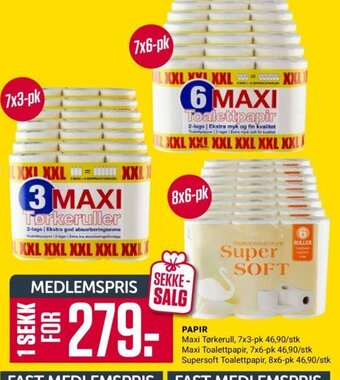 Europris Papir tilbud