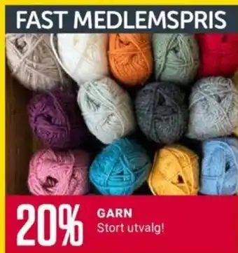 Europris Garn tilbud