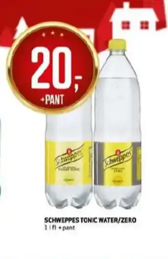 Bunnpris Schweppes indian tonic tonic tilbud