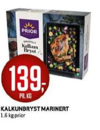 Bunnpris Prior kalkunbryst tilbud