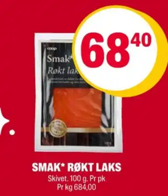 Coop Extra Smak laks tilbud