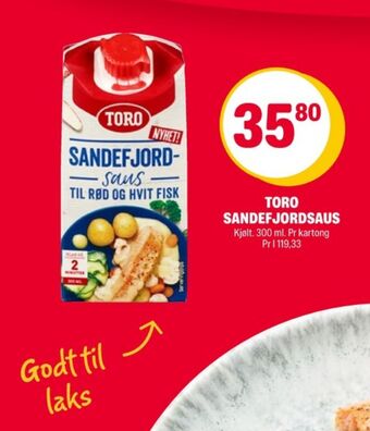 Coop Extra Toro saus tilbud
