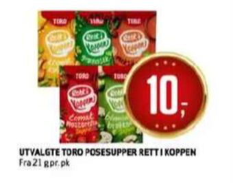 Bunnpris Rett i koppen instant retter tilbud