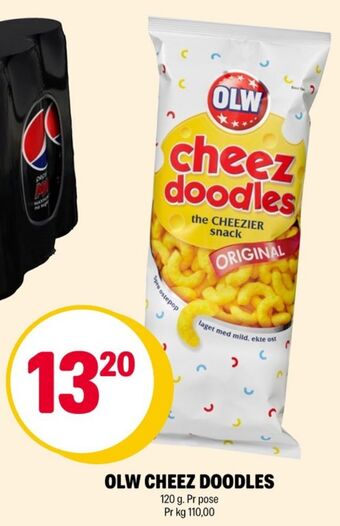 Coop Extra Olw cheez doodles tilbud
