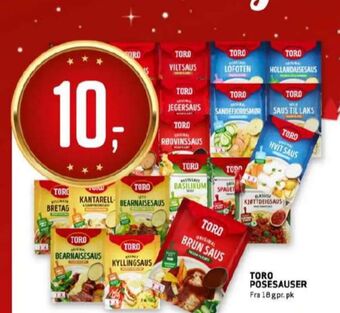 Bunnpris Toro saus tilbud