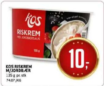 Bunnpris Kos riskrem tilbud