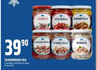 Coop Obs Sildakongen sild tilbud