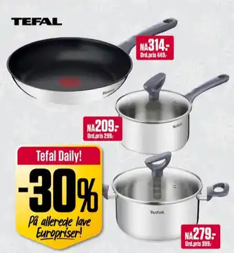 Europris Tefal gryte tilbud