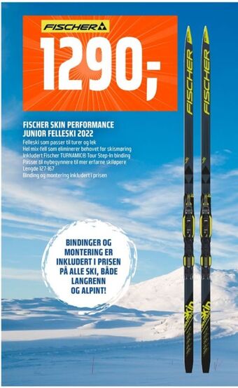 Coop Obs Fischer ski tilbud