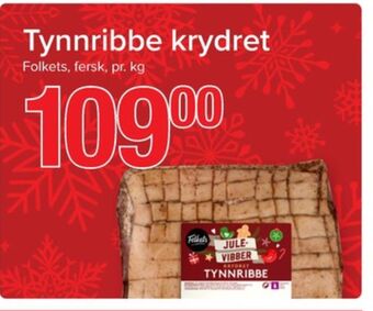 Eurospar Folkets ribbe tilbud