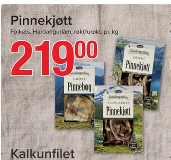 Eurospar Folkets pinnekjøtt tilbud