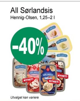 Joker Sørlandsis tilbud