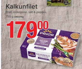 Eurospar Prior kalkunfilet tilbud