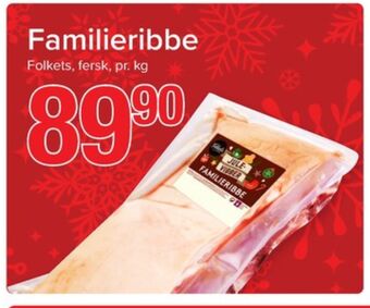 Eurospar Folkets ribbe tilbud