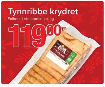 Eurospar Folkets ribbe tilbud