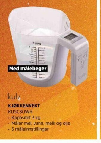 POWER Kjøkkenvekt tilbud