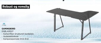 POWER Gamingbord DGBLADEGT tilbud