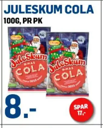 Price Lagerbutikk Juleskum Cola tilbud