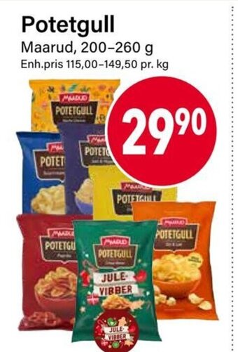 Nærbutikken Potetgull tilbud