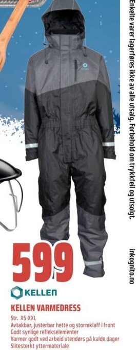 Obs Bygg Kellen Varmedress tilbud