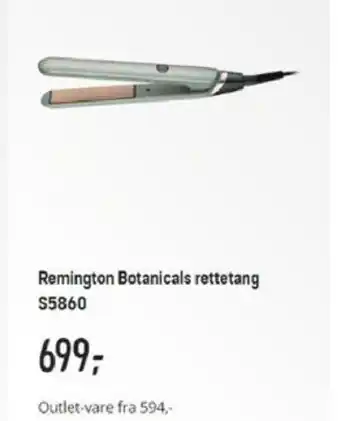 Elkjøp Remington Botanicals Rettetang S5860 tilbud