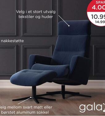 Møbelringen Galaxy sky hvilestol tilbud