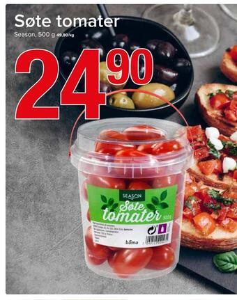 Spar Søte tomater tilbud