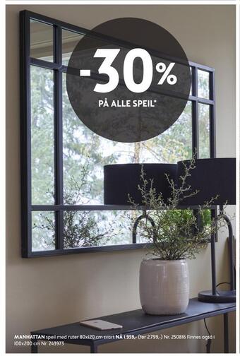 Bohus Manhattan speil tilbud
