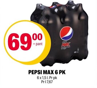 Coop Extra Pepsi Max 6 Pk tilbud