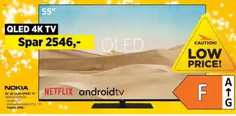 POWER Nokia 55"4K QLED Smart TV tilbud