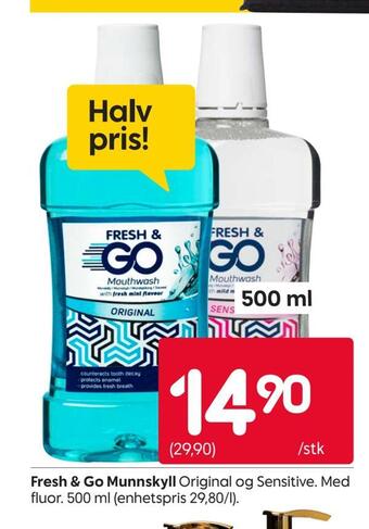 Fresh & go munnskyll