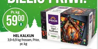 Kiwi Hel kalkun tilbud