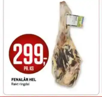 Bunnpris Fenalår Hel tilbud