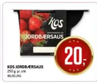 Bunnpris Kos Jordb Ærsaus tilbud