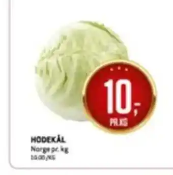 Bunnpris Hodekål tilbud