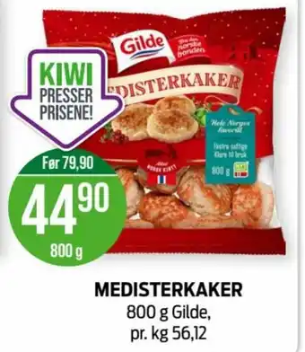 Kiwi Medisterkaker Gilde tilbud