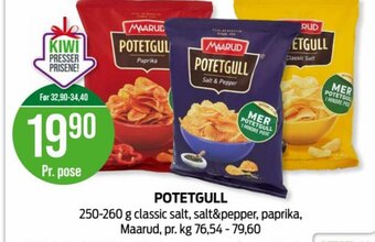Kiwi Potetgull tilbud