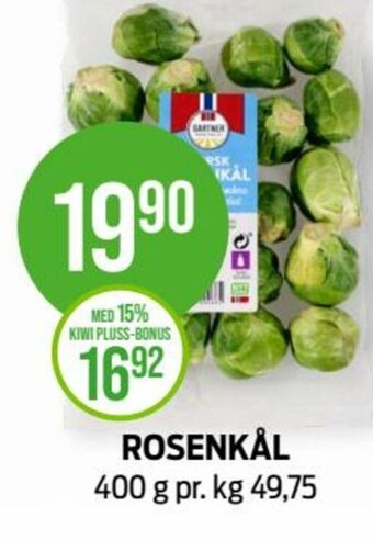 Kiwi Rosenkål tilbud